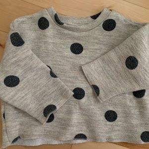 Zara - sweater polka dots - 12M